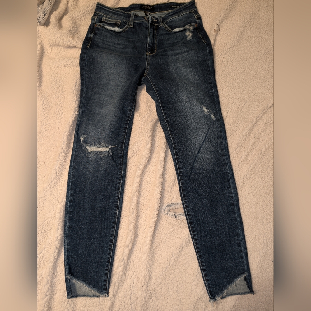 Judy Blue Skinny Fit Blue Jeans